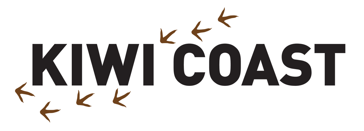 kiwi coast logo white